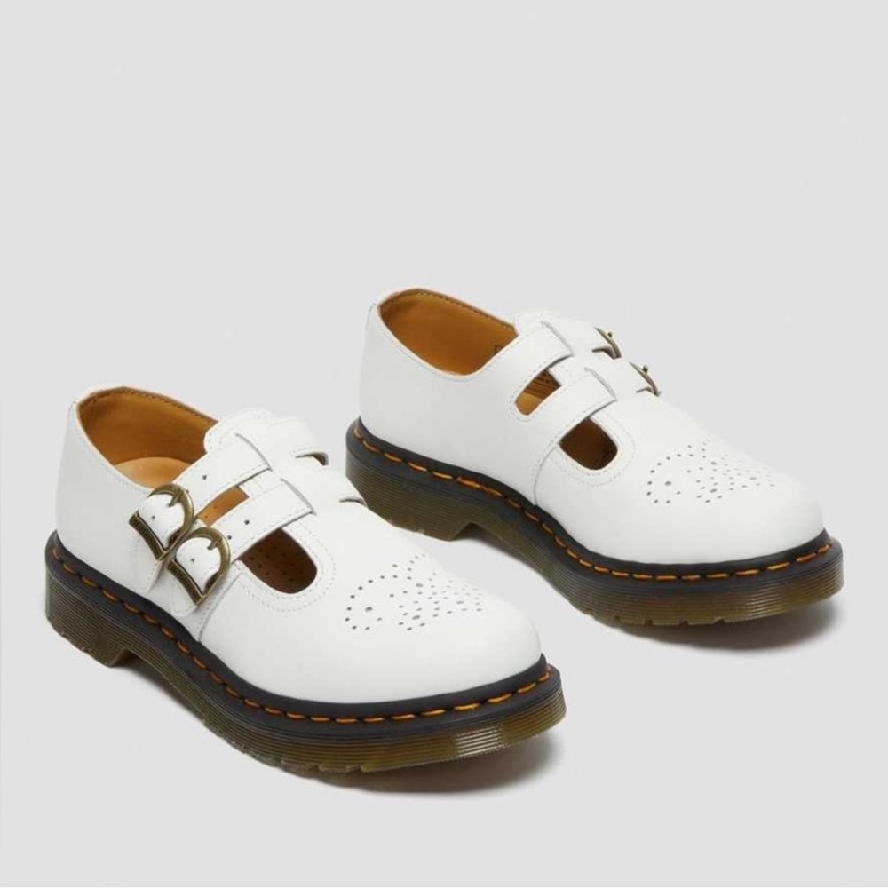 NWT  Dr. Martens 8065 Smooth Leather Mary Jane Shoes - Picture 2 of 15